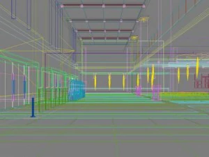 lobby 081 3D Model