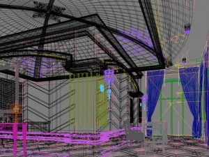 lobby 089 Model 3D