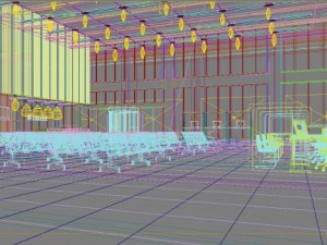 lobby 074 Modelo 3D