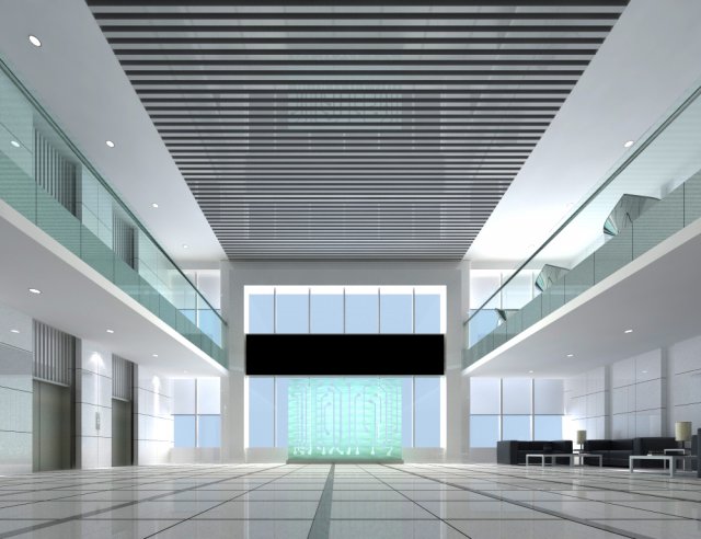 lobby 102 3D मॉडल .c4d .max .obj .3ds .fbx .stl .blend