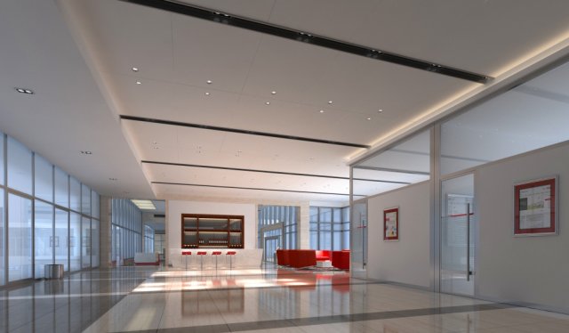 lobby 065 Modello 3D .c4d .max .obj .3ds .fbx .stl .blend 