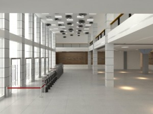 lobby 105 Model 3D