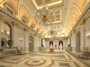 lobby 110 Model 3D