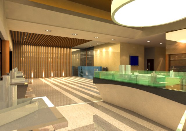 office 019 3D Модель .c4d .max .obj .3ds .fbx .stl .blend 