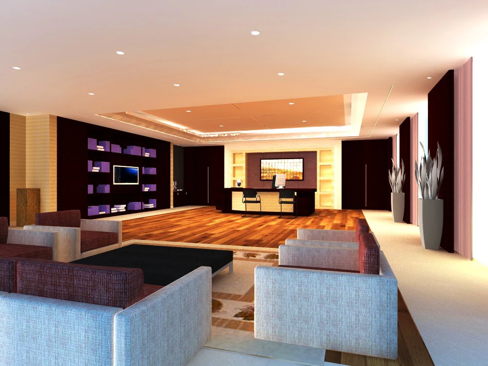 ufficio 023 Modello 3D .c4d .max .obj .3ds .fbx .stl .blend 