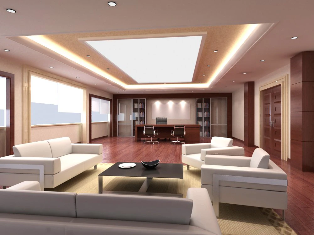 office 024 3D Model .c4d .max .obj .3ds .fbx .stl .blend 