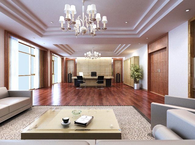 office 025 3Dモデル .c4d .max .obj .3ds .fbx .stl .blend 