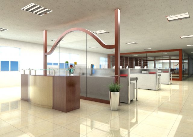 office 028 3Dモデル .c4d .max .obj .3ds .fbx .stl .blend 