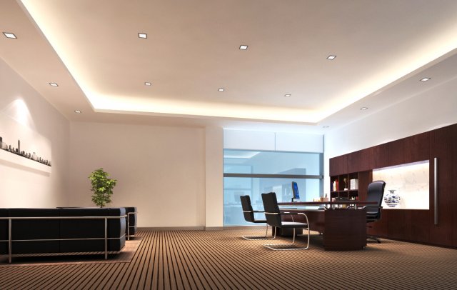 office 052 3Dモデル .c4d .max .obj .3ds .fbx .stl .blend 