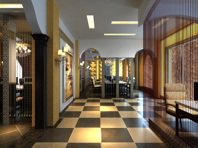 office 049 3D-Modell .c4d .max .obj .3ds .fbx .stl .blend 