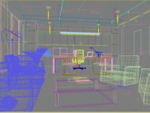 ufficio 059 Modello 3D