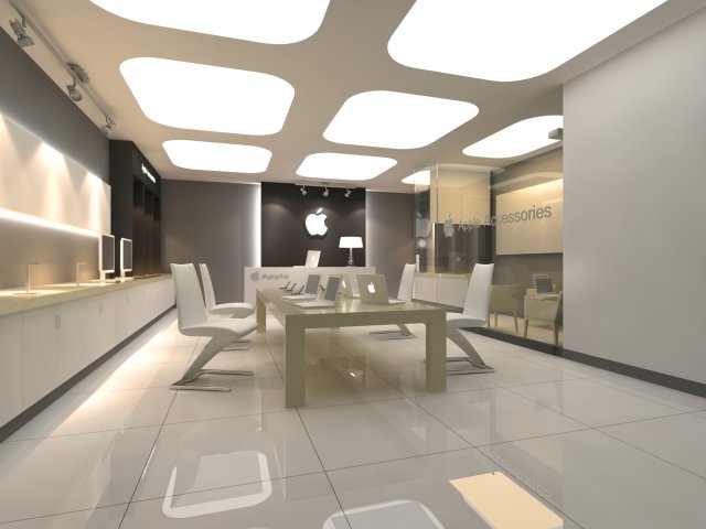 office 048 3D-Modell .c4d .max .obj .3ds .fbx .stl .blend 