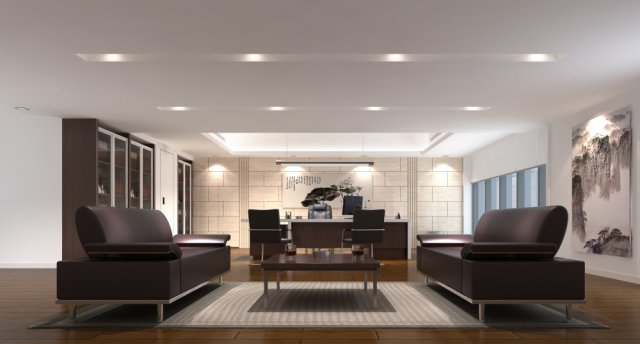 office 068 Modelo 3D .c4d .max .obj .3ds .fbx .stl .blend