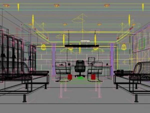office 068 3D Model
