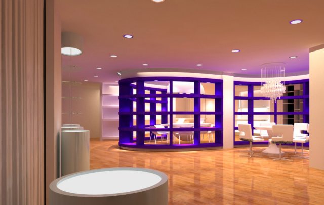 office 033 3D Модель .c4d .max .obj .3ds .fbx .stl .blend