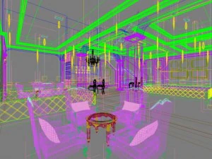 restaurant spaces 005 3D Model