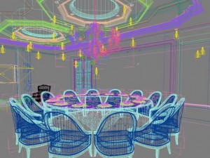 restaurant spaces 008 3D Model