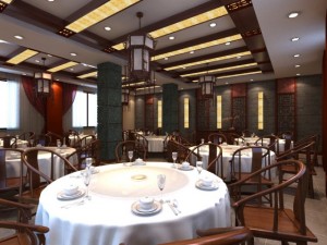 restaurant spaces 004 3D Модель