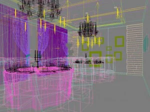 restaurant spaces 010 3D Model