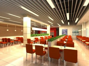 restaurant spaces 011 3D Model