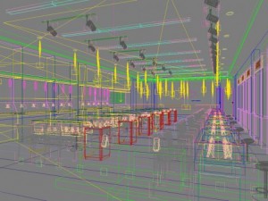 restaurant spaces 012 3D Model