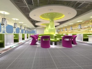 restaurant spaces 016 3D Model