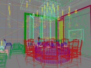 restaurant spaces 018 Modello 3D