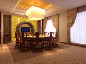 रेस्टोरेंट स्थान 019 3D मॉडल