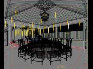 restaurant spaces 022 3D 모델