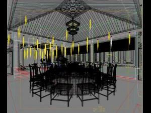 restaurant spaces 022 3D Model