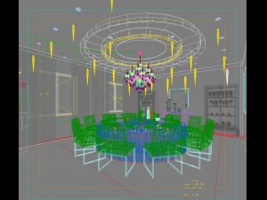 restaurant spaces 023 3D Model