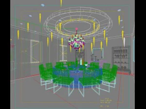 restaurant spaces 023 3D Model