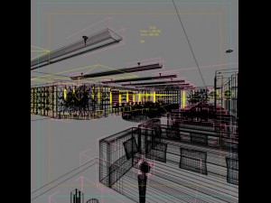 restaurant spaces 020 Model 3D
