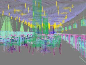 restaurant spaces 032 3D Model