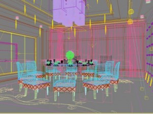 restaurant spaces 048 3D Model