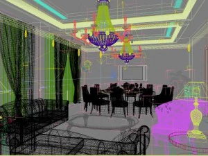 restaurant spaces 057 3D Model