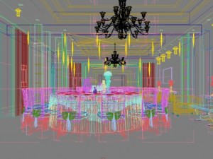 restaurant spaces 039 3D Model