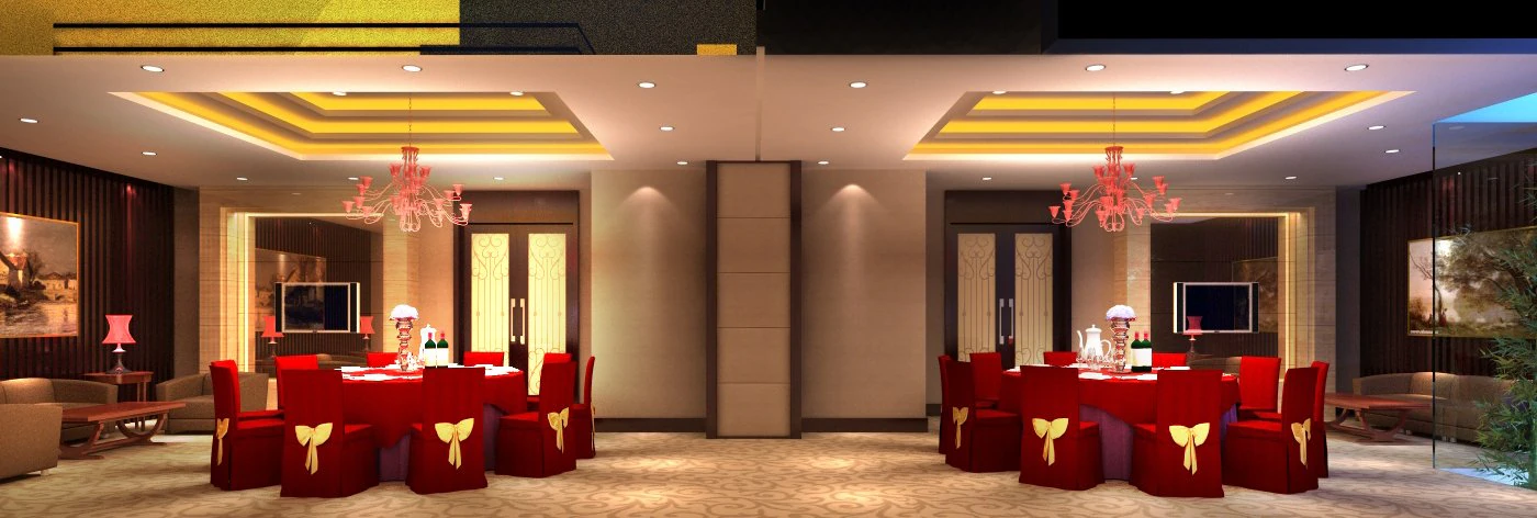 restaurant spaces 058 3D Model .c4d .max .obj .3ds .fbx .stl .blend 