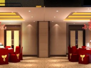 레스토랑 공간 058 3D 모델