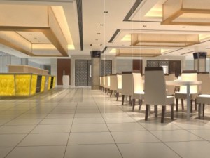 restaurant spaces 029 Modello 3D