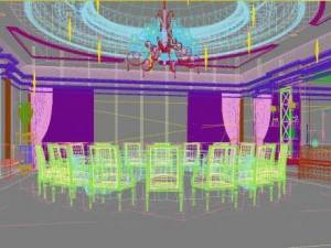 restaurant spaces 038 3D Model