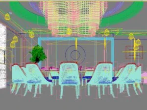 restaurant spaces 047 3D Model