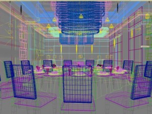 restaurant spaces 031 3D Модель