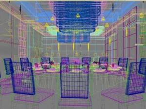 restaurant spaces 031 3D Model