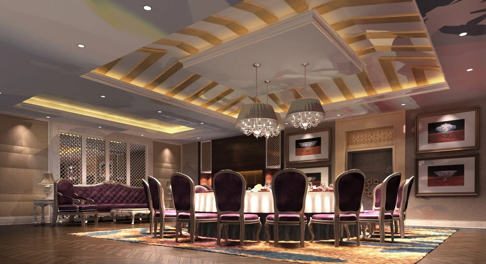 restaurant spaces 049 3D Model .c4d .max .obj .3ds .fbx .stl .blend 