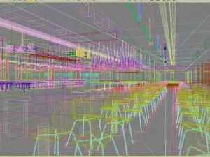 restaurant spaces 026 3D Model