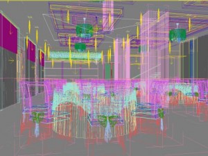 restaurant spaces 040 Modelo 3D