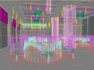 restaurant spaces 040 3D Model