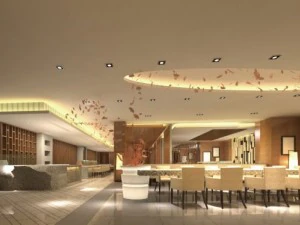 ресторанні приміщення 046 3D Модель