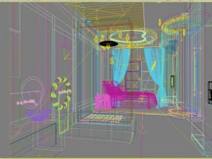 spa room 008 3D Model